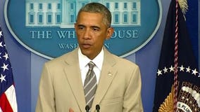 ‘Taupe and change': President Obama’s light-colored suit lit up Twitter