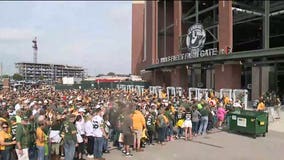 "It`s an experience:" Some Packers fans make their very first trip to Lambeau for home opener vs. Lions