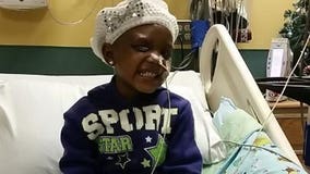 Road to recovery: Ja’Nyela Marsh-Highshaw is now "walking, talking, singing and dancing"