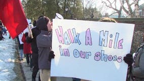 Upset over living wage bill, protesters target Abele's home