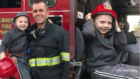 'Liam and I met a hero:' Father thanks firefighter for taking time out for 5-year-old son at church fire scene