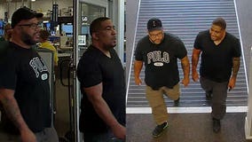 Recognize them? Police seek men accused of stealing from Best Buy in Menomonee Falls