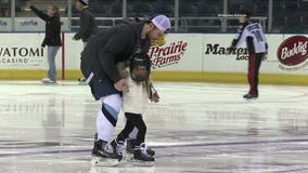 "It's a lot of fun:" Admirals players balance being hockey stars and parents