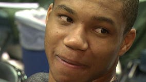 "The feeling is great:" Rookie Giannis Antetokounmpo helps Bucks make the NBA playoffs