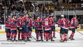 Sell-out crowd sees Milwaukee Admirals fall to Iowa Wild in season finale