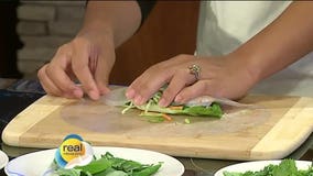 Healthy, crispy and refreshing: Check out this recipe for shrimp spring rolls