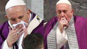 Coughing Pope Francis won't attend Lenten retreat; 34 coronavirus deaths in Italy