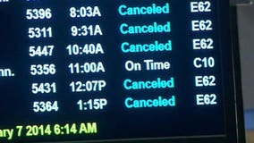 Weather causing delays, cancellations at Mitchell Airport