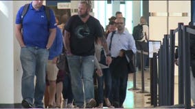 "Very shocked, upset:" 1st flight arrives in Milwaukee from Vegas hours after mass shooting