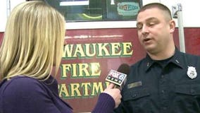 Laura gets tips on staying warn in extreme cold from MFD