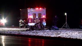 Snowmobiler dies after crash involving truck on NB WIS 57 in Ozaukee County