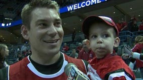 Tons of support in stands as Badgers crush American Univ.