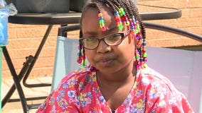 'Do something positive:' 7-year-old girl on mission to help friends less fortunate