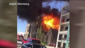 'The church is on fire:' Officials release 911 calls tied to 4-alarm blaze at Trinity Lutheran