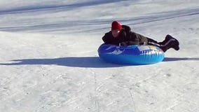 Sledding opportunities are available at Milwaukee Co. Parks