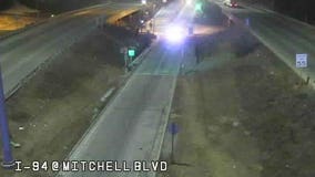 Driver crashes on I-94 EB at General Mitchell Blvd. while fleeing from police