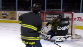 'The bravest people:' Admirals salute officers, firefighters in Battle of the Badges photo shoot