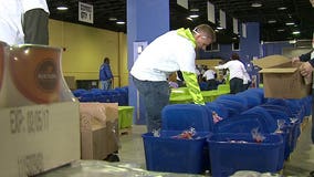 "It's going to help a lot:" Easter baskets of food given to families, seniors in need