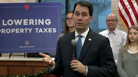 "It's to help working families:" Gov. Walker touts elimination of state property tax