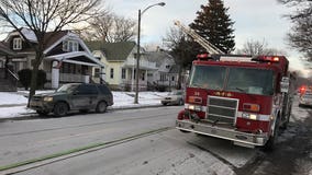 Officials: 3 adults, child displaced after house fire on Milwaukee's north side
