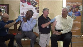 Mayor Barrett and Commissioner of Health kick-off Milwaukee’s fight against the flu