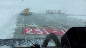 Snow removal a big task at Milwaukee's Mitchell Intl. Airport