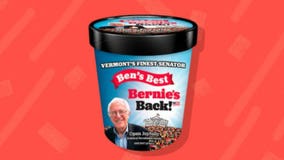 Ben & Jerry's founders create new ice cream flavor in honor of Bernie Sanders