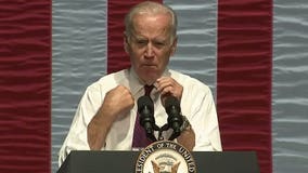 V.P. Joe Biden on the attack; says Trump, Sen. Johnson are "carbon copies of each other"