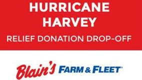 Blain's Farm and Fleet in Janesville to host 12-hour donation drive Friday for Harvey victims