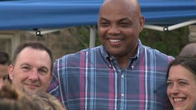 Block party brings out Bucks fans and NBA stars Charles Barkley, Shaq