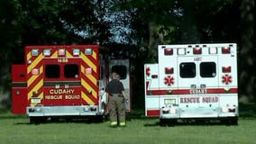 Cudahy firefighters rescue man, child from bluff at Sheridan Park