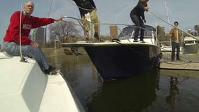 "I look forward to this moment:" Folks at Milwaukee Yacht Club busy getting boats ready to launch