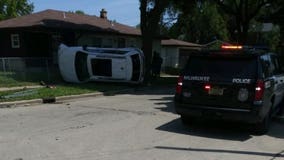 MFD responds to 2-vehicle rollover crash near 75th and Bobolink