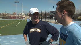 "My last hurrah:" After running together for 4 years, MU Pres. Dr. Lovell, Ian Kloehn to run Boston Marathon