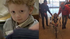 'In tears and in awe:' 4-year-old boy determined to ride a bike will receive one-of-a-kind trike