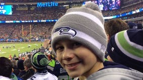 Young Seahawks fan back from Super Bowl after big win