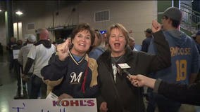 'Here to cheer them on:' Brewers fans get loud during game 1 victory over Tigers