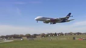 Airbus A380 to conduct icing tests on new jet engine out of Mitchell Intl. Airport