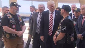 Donald Trump makes several stops in SE Wisconsin; meets with veterans, law enforcement