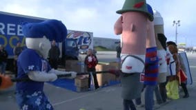 Mascot madness unfolds in West Allis to combat hunger