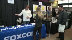 'Such great promise:' Long line at Foxconn booth during Wisconn Valley Construction Resource Fair