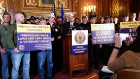 'We don't want to fight here:' Wisconsin veterans warn prevailing wage law repeal will cost jobs