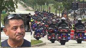 'They need to know they're loved:' Chief Morales takes part in law enforcement ride for fallen officers