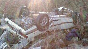 Man drives car over bluff near Lake Michigan in Sheboygan