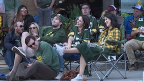 "Takes your mind off it:" Packers' block party the perfect distraction for those worried about Irma