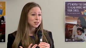 Chelsea Clinton visits Milwaukee to tour new family reading space