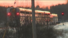 Police: 70-year-old driver killed when vehicle struck by train in Brookfield