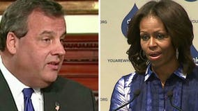 Political "star power" and the campaign for governor: Michelle Obama, Chris Christie in WI Monday