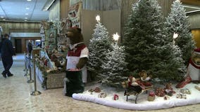 M&I Bank Christmas display benefits Hunger Task Force