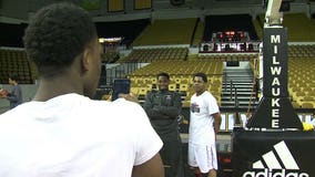 "It was magical:" MPS student-athletes get the chance to play under the bright lights at UWM Panther Arena